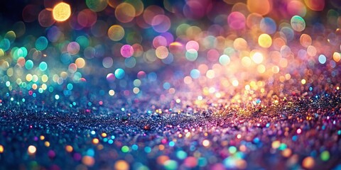 Sparkling Fairy Dust Glitter Texture Background: Magical Shimmering Design