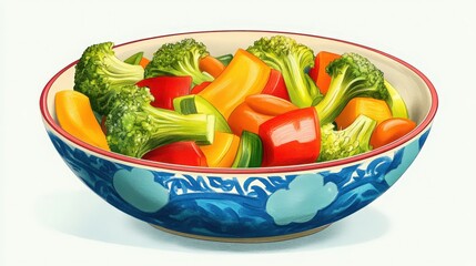 Colorful Vegetable Medley: A Nutritious and Delicious Culinary Delight