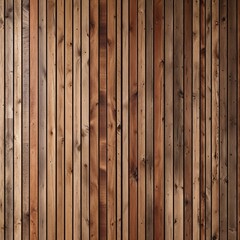  vertical wooden slat wall, showcasing a natural and rustic aesthetic.
