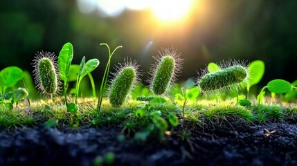 Microscopic Bacteria  Gut Flora  Digestive Health  E  coli  Microbiology  Science  Nature