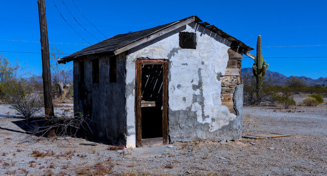Old buildings Middle South Arizona