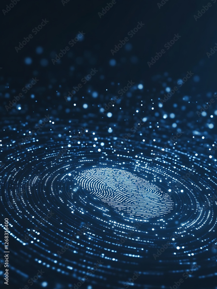 Aufkleber visually striking cyber security wallpaper featuring abstract design elements.