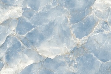 Obraz premium Light Blue Marble Texture with Subtle Veins and Smooth Finish
