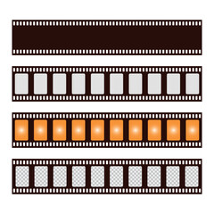 film strip icon, movie reel, cinema symbol