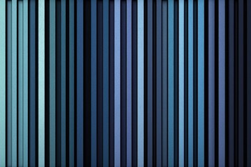 Obraz premium Abstract Vertical Stripes in Shades of Blue for Modern Design