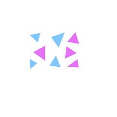 colorful triangle pattern background