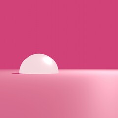 abstract background with pink sphere