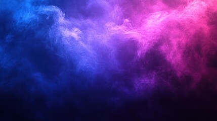 A colorful abstract background with a mix of pink and blue hues.