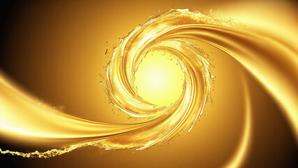 Metallic texture, vortex, dancing, pattern, graphics, background, poster, template, glory, success, victory