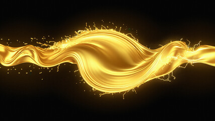 Metallic texture, vortex, dancing, pattern, graphics, background, poster, template, glory, success, victory