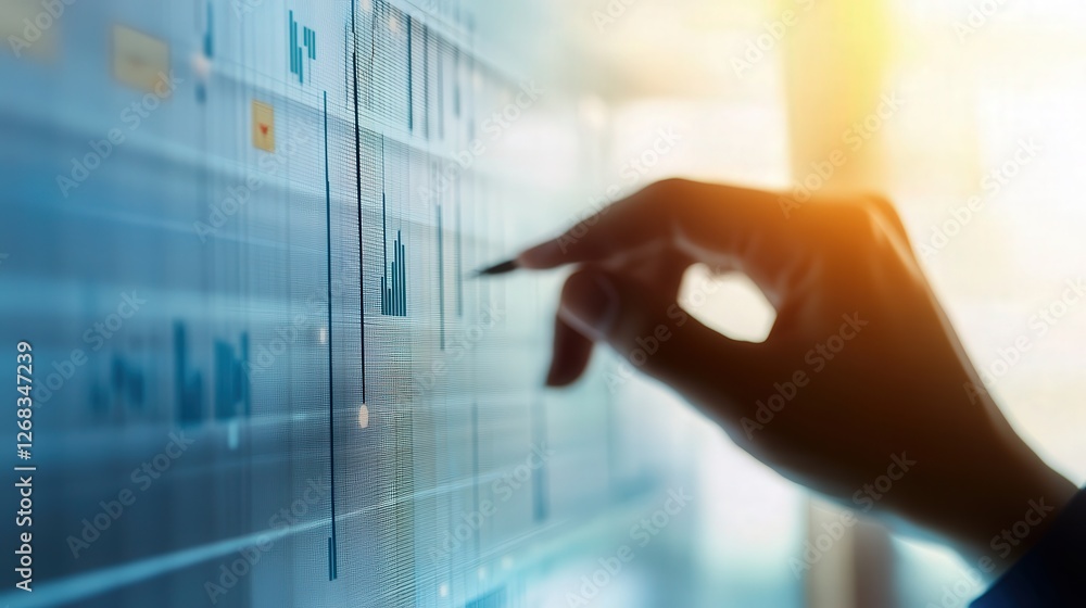 Poster virtual project management tool, updating the gantt chart with new tasks and deadlines