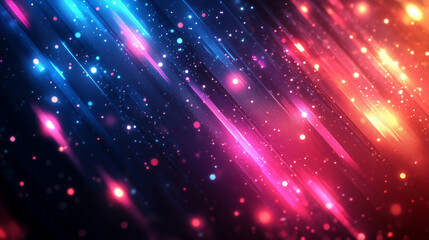 Abstract blue mint and pink background with interlaced digital glitch and distortion effect Symbolizes chaos technology nostalgia and digital transformation Futuristic cyberpunk retro aesthetic