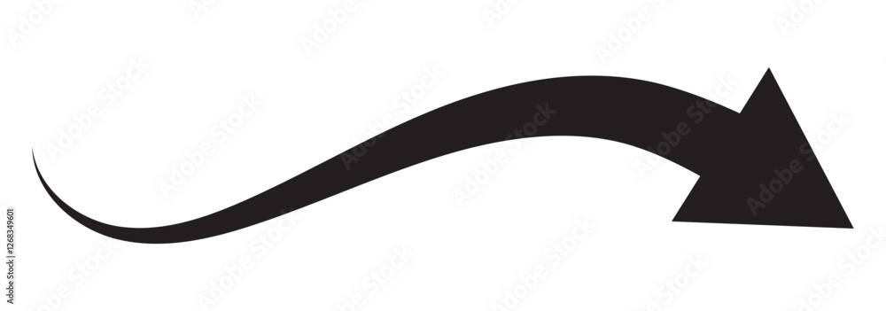 Poster way direction arrow sign. way sign. colorfull infographic arrow elements design with arrow shape. ro