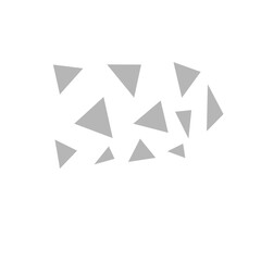 geometric triangle fraction pattern