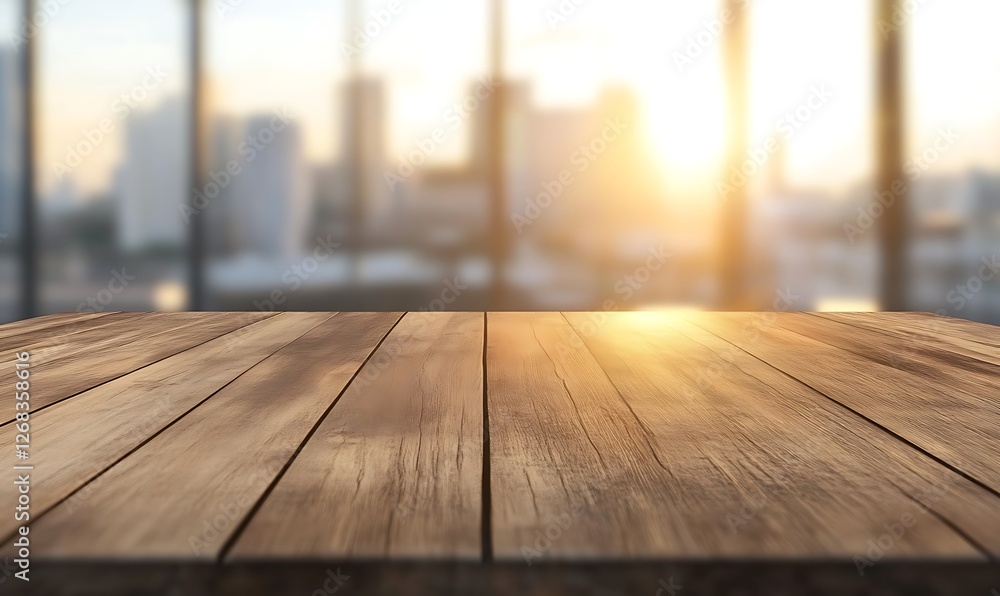 Poster a crisp image of a smooth wooden tabletop, showcasing intricate details and textures in sharp focus.