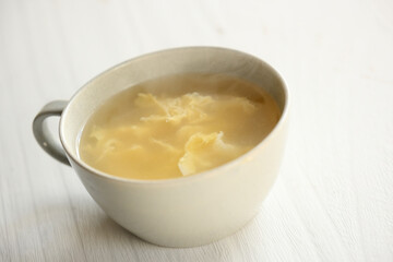 卵スープ