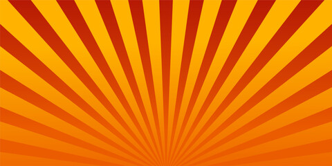 Orange color sunlight abstract pattern background. Summer illustration for promotion banner, poster, greeting card.