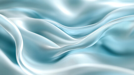 Naklejka premium beautiful, flowing liquid texture resembling soft metal, creating an abstract, modern design with a natural, organic feel. Perfect for symbolizing transformation, fluidity, and innovation