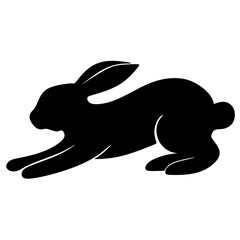 rabbit silhouette