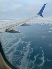 Fototapeta premium view from the plane