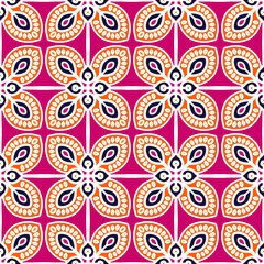 pattern batik flower damask ethnic boho ikat texture tribal geometric background