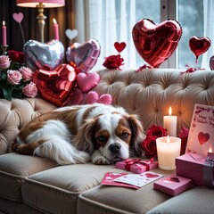 A_cozy_living_room_adorned_with_Valentines