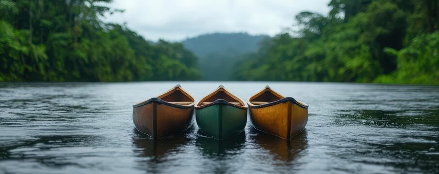 eco-tourism local culture heritage. Canoeing experience guided by indigenous people, learning about their heritage and sustainable lifestyles