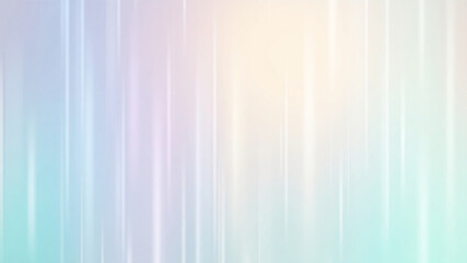 Modern blurry pearlescent unicorn foil abstract 3D rendering.