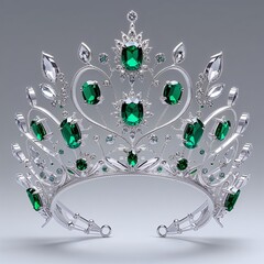 abstract green background with diamonds