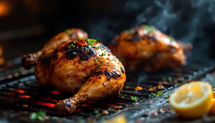 Grilled Chicken: A Savory, Smoky, and Charred Culinary Delight