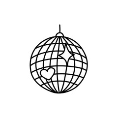 Disco globe