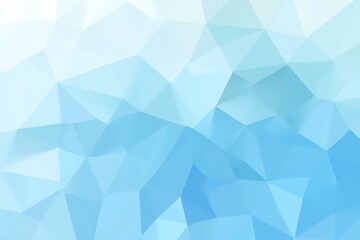Fototapeta premium Abstract blue polygon background