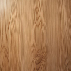 This high-resolution polished oak wood texture features a smooth, flawless surface with golden-brown tones and a clean, wavy grain pattern. 