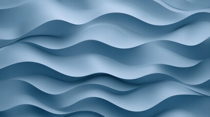 Fototapeta premium Abstract blue waves flowing, textured background, digital design, website banner
