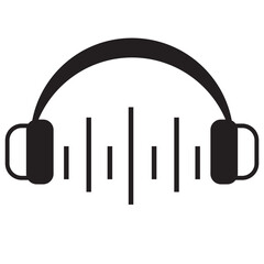 Headphone icon vector for web and mobile app. headphone sign and symbol