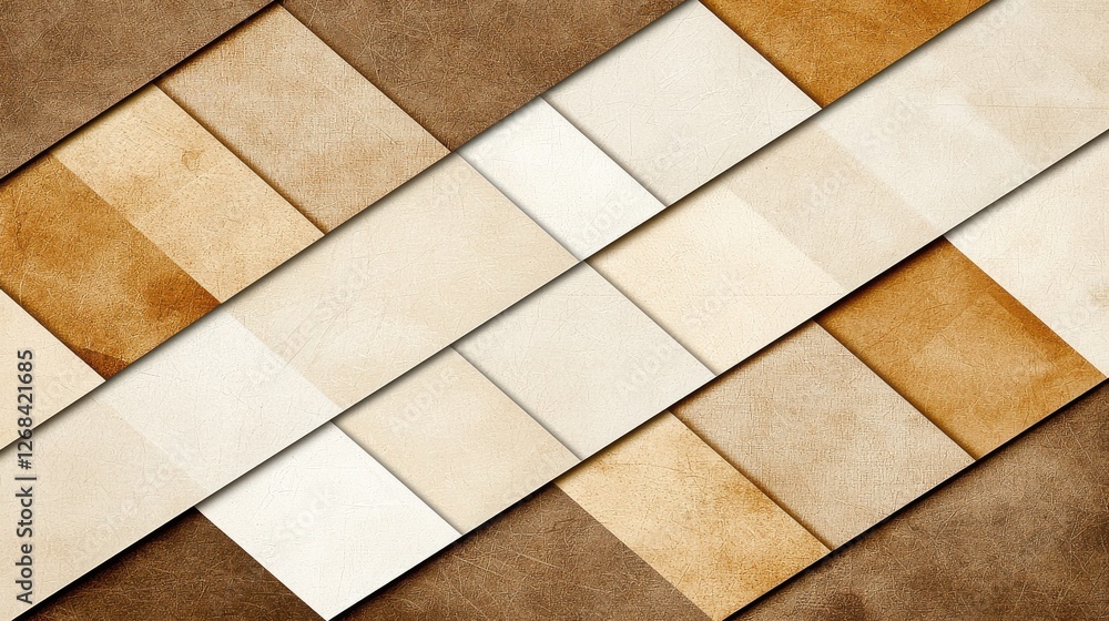 Poster a textured surface featuring alternating light and dark tiles arranged in a geometric pattern, showc