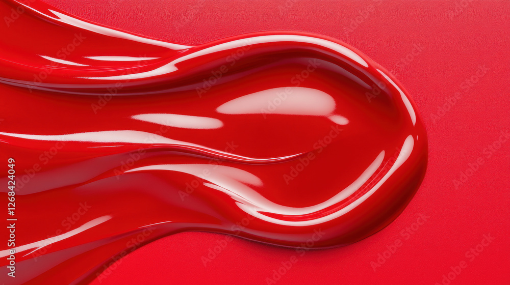 Poster minimalistic background, a bold crimson red background image with a powerful visual impact for creat