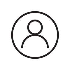 personal id icon logo vector design