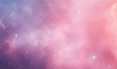 Fototapeta premium a beautiful pink universe with lots of stars, Generative AI