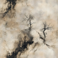 dead tree in the desert