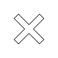 Obraz premium image of a cross sign icon logo vector design