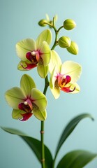 Fototapeta premium a Delicate Phalaenopsis Orchid7