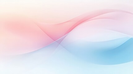 Obraz premium Elegant Abstract Background with Soft Pastel Colors and Flowing Lines