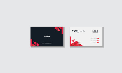  Business card design template, Clean professional business card template, visiting card, business card template.

