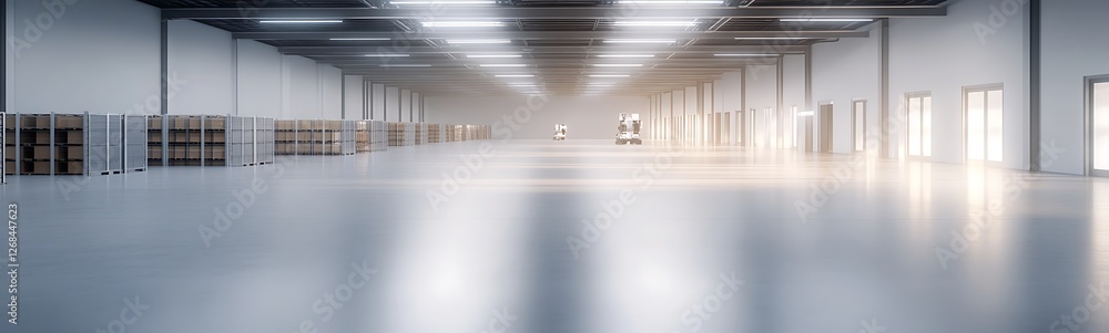 Aufkleber a modern logistics hub concept image showcasing advanced design and functionality in transportation 