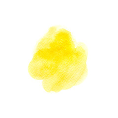 a yellow watercolor.