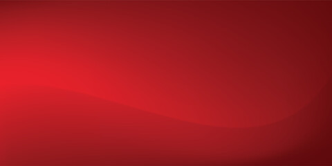 Abstract red gradient background, light and shadow on the backdrop with dimensions, hot tone wall with intense red modern arts