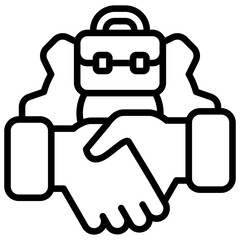Apprenticeship Linear Icon Career Education Vector