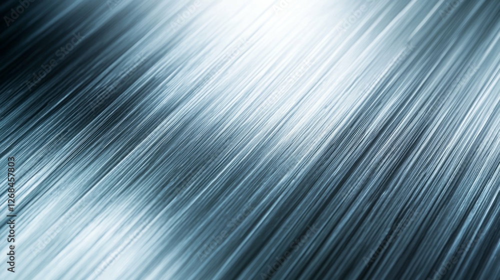 Aufkleber abstract smooth metallic surface with light reflections and texture