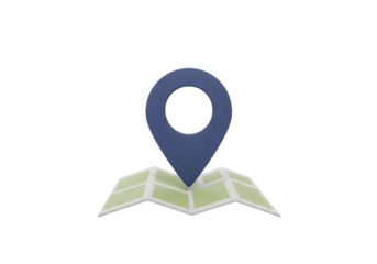 3D Location Pin on a Map: Navigation and Exploration